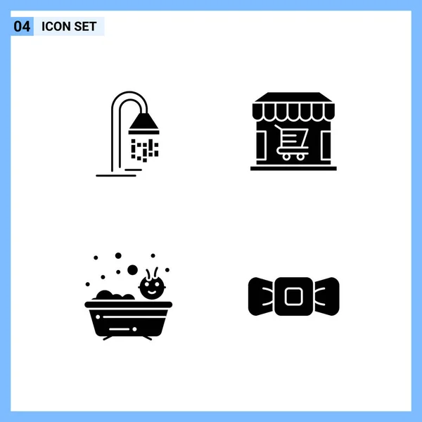 Conjunto Iconos Creativos Universales Simplemente Vector Ilustraciones Para Aplicaciones Web — Vector de stock