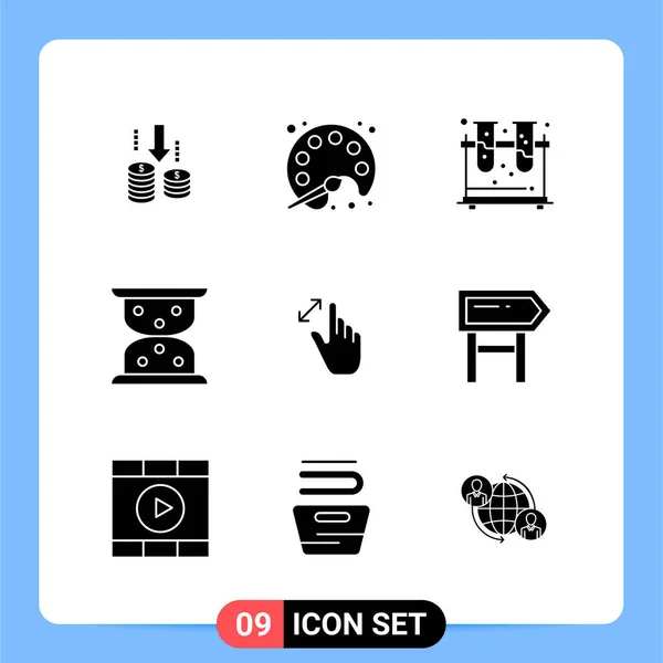 Conjunto Iconos Creativos Universales Simplemente Vector Ilustraciones Para Aplicaciones Web — Vector de stock