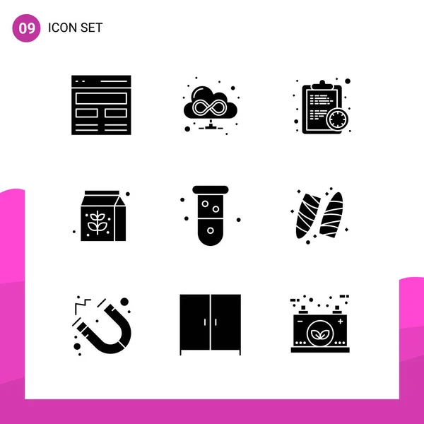 Conjunto Iconos Creativos Universales Simplemente Vector Ilustraciones Para Aplicaciones Web — Vector de stock