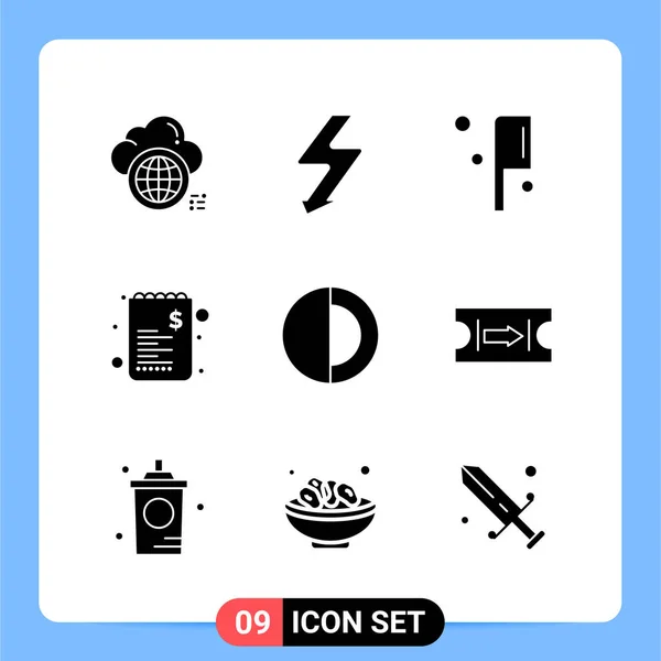 Set Universal Creative Icons Simply Vector Illustrations Web Mobile Apps — Stock Vector