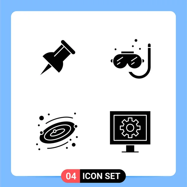 Set of 25 Universal Business Icons Vector — Stock Vector