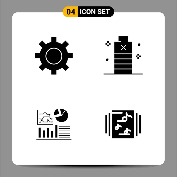 Set of 25 Universal Business Icons Vector — Stock Vector