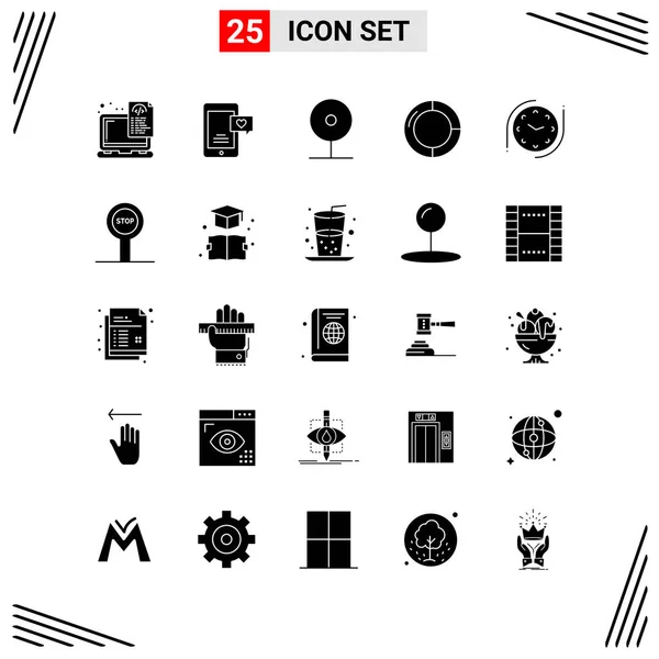 Set Universal Creative Icons Simply Vector Illustrations Web Mobile Apps — Stock Vector