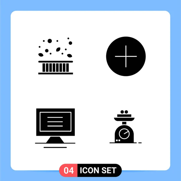 Conjunto Iconos Creativos Universales Simplemente Vector Ilustraciones Para Aplicaciones Web — Vector de stock