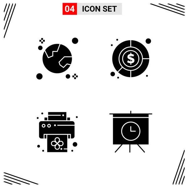 Conjunto Iconos Creativos Universales Simplemente Vector Ilustraciones Para Aplicaciones Web — Vector de stock