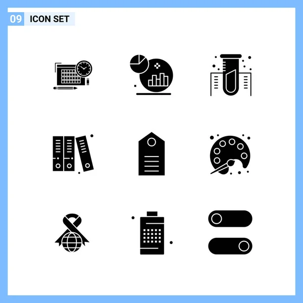 Conjunto Iconos Creativos Universales Simplemente Vector Ilustraciones Para Aplicaciones Web — Vector de stock