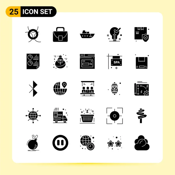 Set Universal Creative Icons Simply Vector Illustrations Web Mobile Apps — Stock Vector