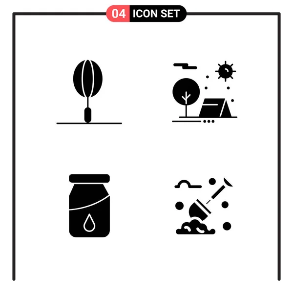 Conjunto Iconos Creativos Universales Simplemente Vector Ilustraciones Para Aplicaciones Web — Vector de stock