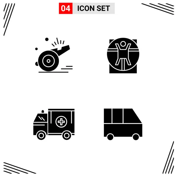 Set Universal Creative Icons Simply Vector Illustrations Web Mobile Apps — Stock Vector