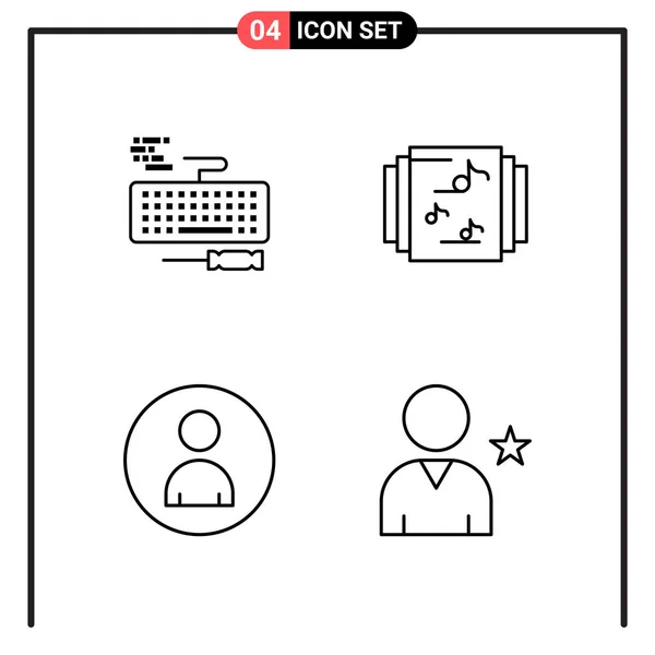 Set of 16 Universal Icons Business Vector — Stock Vector