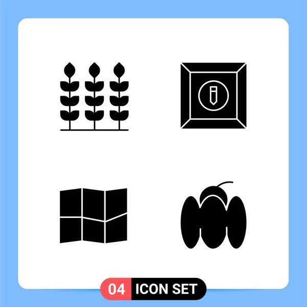 Set Universal Creative Icons Simply Vector Illustrations Web Mobile Apps — Stock Vector