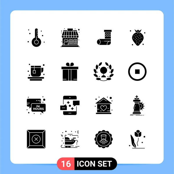 Conjunto Iconos Creativos Universales Simplemente Vector Ilustraciones Para Aplicaciones Web — Archivo Imágenes Vectoriales