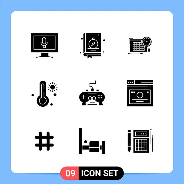 Conjunto Iconos Creativos Universales Simplemente Vector Ilustraciones Para Aplicaciones Web — Vector de stock