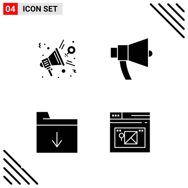 Set Universal Creative Icons Simply Vector Illustrations Web Mobile Apps — Stock Vector