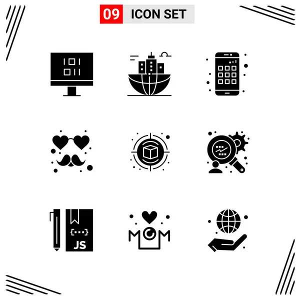 Set Universal Creative Icons Simply Vector Illustrations Web Mobile Apps — Stock Vector