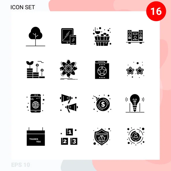 Set Universal Creative Icons Simply Vector Illustrations Web Mobile Apps — Stock Vector