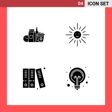 Evrensel yaratıcı simgeler kümesi, web ve mobil uygulamalar ve projeler için basit vektör illüstrasyonları 