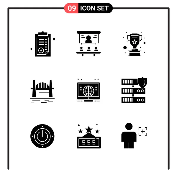 Set Universal Creative Icons Simply Vector Illustrations Web Mobile Apps — Stock Vector