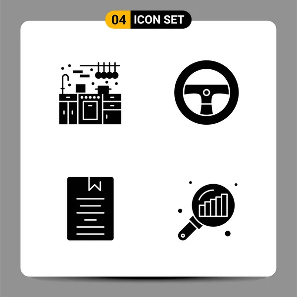 Set of 25 Universal Business Icons Vector — Stock Vector