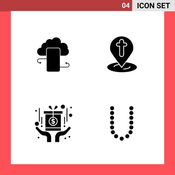 Conjunto Iconos Creativos Universales Simplemente Vector Ilustraciones Para Aplicaciones Web — Archivo Imágenes Vectoriales