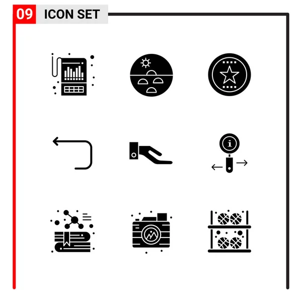 Set Universal Creative Icons Simply Vector Illustrations Web Mobile Apps — Stock Vector