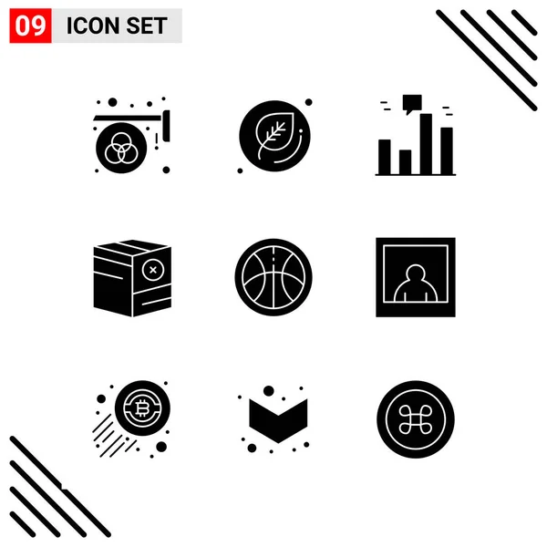 Set de 25 iconos de negocio universales Vector — Vector de stock