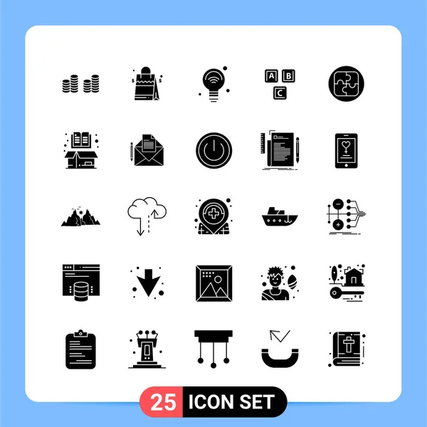 Conjunto Iconos Creativos Universales Simplemente Vector Ilustraciones Para Aplicaciones Web — Vector de stock