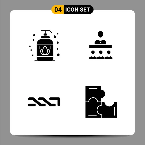 Conjunto Iconos Creativos Universales Simplemente Vector Ilustraciones Para Aplicaciones Web — Archivo Imágenes Vectoriales