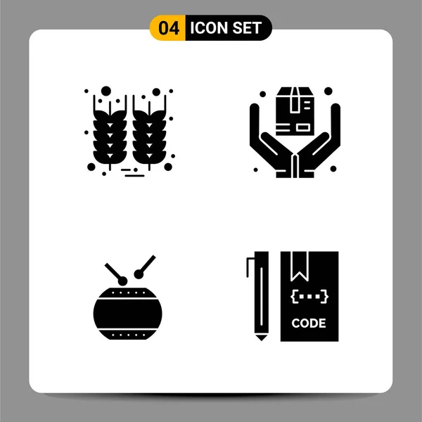 Set Universal Creative Icons Simply Vector Illustrations Web Mobile Apps — Stock Vector