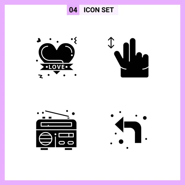 Set of 25 Universal Business Icons Vector — Stockový vektor