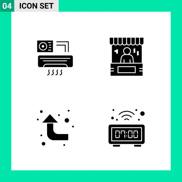 Conjunto de 16 iconos universales Vector de negocios — Archivo Imágenes Vectoriales