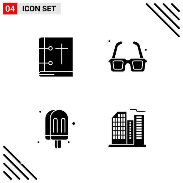 Conjunto Iconos Creativos Universales Simplemente Vector Ilustraciones Para Aplicaciones Web — Archivo Imágenes Vectoriales