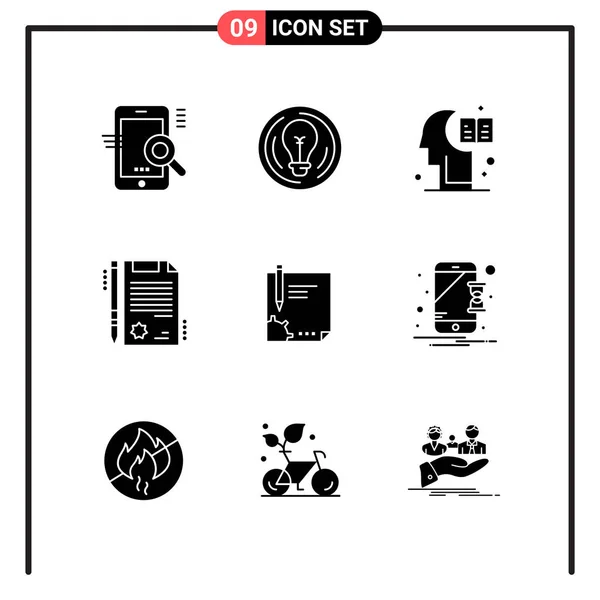 Set van 25 Universele Business Iconen Vector — Stockvector