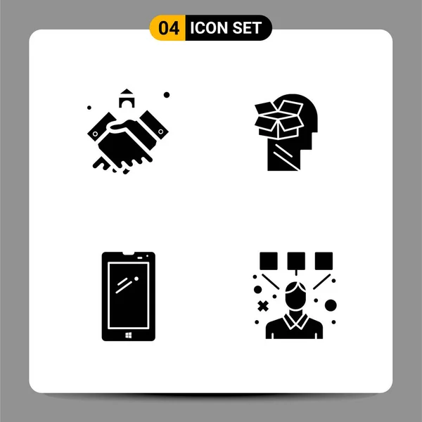 Set dari 25 Universal Business Icons Vector - Stok Vektor