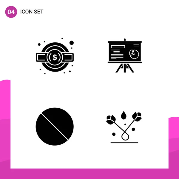 Conjunto Iconos Creativos Universales Simplemente Vector Ilustraciones Para Aplicaciones Web — Vector de stock