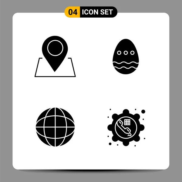 Conjunto Iconos Creativos Universales Simplemente Vector Ilustraciones Para Aplicaciones Web — Vector de stock