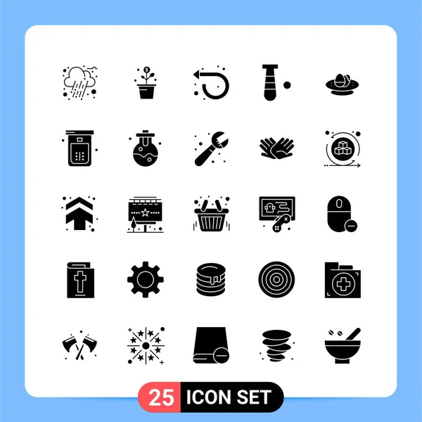 Set of 25 Universal Business Icons Vector — Stock Vector