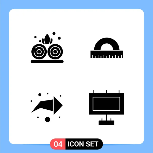 Conjunto Iconos Creativos Universales Simplemente Vector Ilustraciones Para Aplicaciones Web — Archivo Imágenes Vectoriales