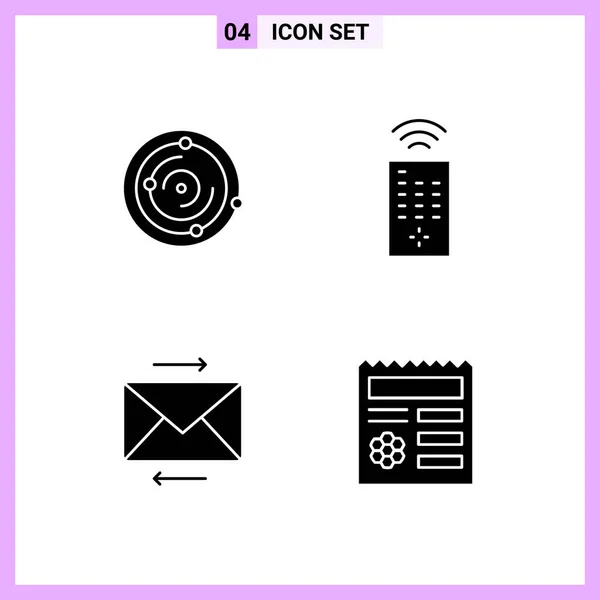 Set Universal Creative Icons Simply Vector Illustrations Web Mobile Apps — Stock Vector