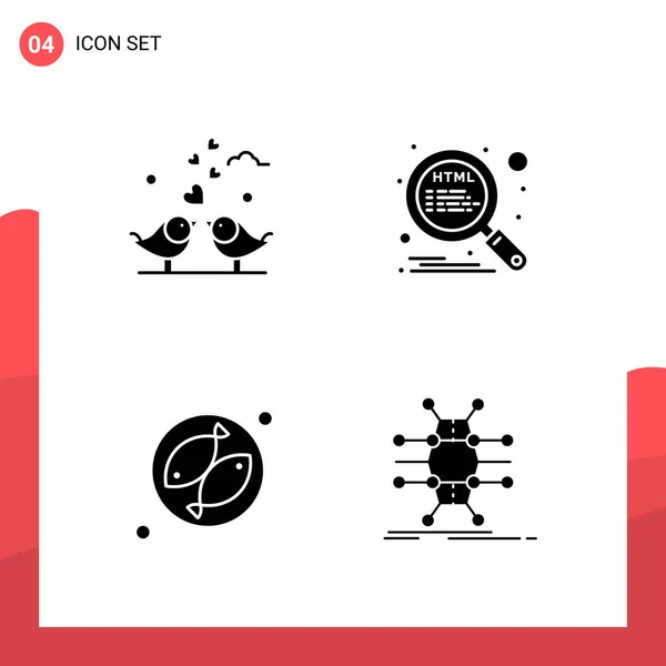 Set Universal Creative Icons Simply Vector Illustrations Web Mobile Apps — Stock Vector