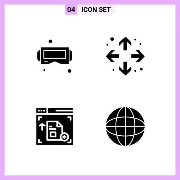 Set Universal Creative Icons Simply Vector Illustrations Web Mobile Apps — Stock Vector