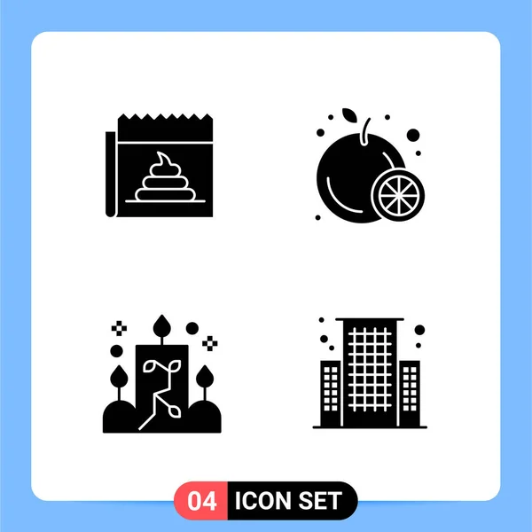 Conjunto Iconos Creativos Universales Simplemente Vector Ilustraciones Para Aplicaciones Web — Vector de stock