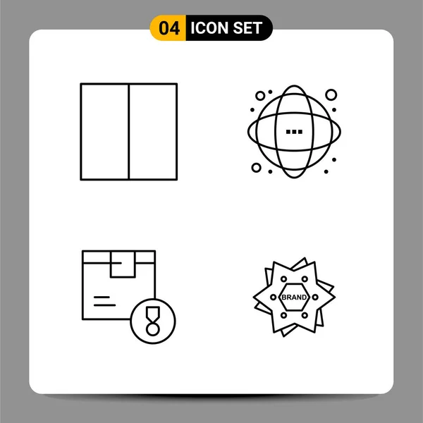 Set of 25 Universal Business Icons Vector — Stock Vector