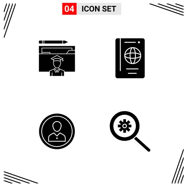 Set of 25 Universal Business Icons Vector — Stock Vector