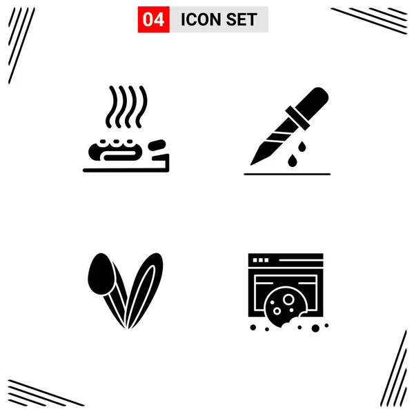 Set Universal Creative Icons Simply Vector Illustrations Web Mobile Apps — Stock Vector