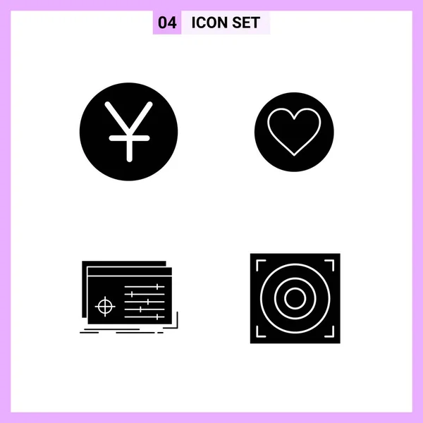 Set Universal Creative Icons Simply Vector Illustrations Web Mobile Apps — Stock Vector