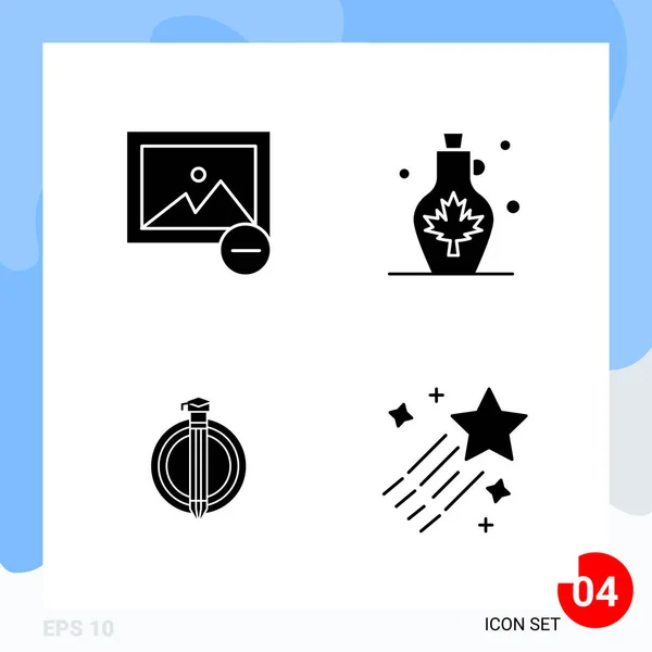 Conjunto Iconos Creativos Universales Simplemente Vector Ilustraciones Para Aplicaciones Web — Vector de stock