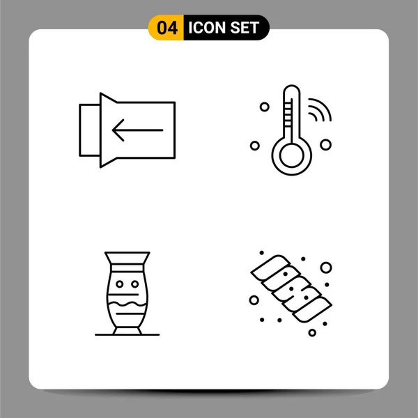 Set of 16 Universal Icons Business Vector — 스톡 벡터