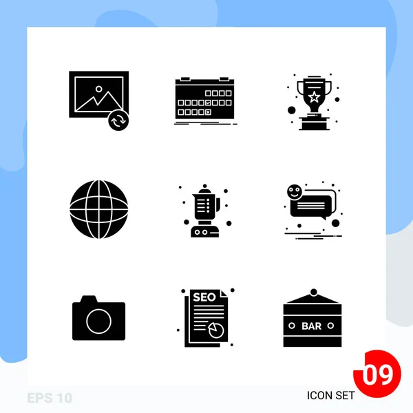 Sett med 25 Universal Business Icons vektor – stockvektor