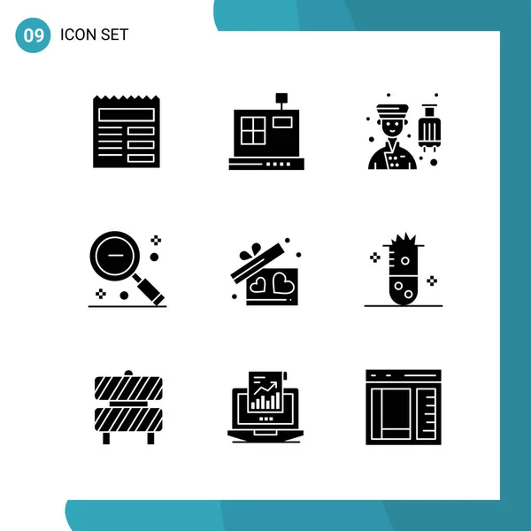 Set Universal Creative Icons Simply Vector Illustrations Web Mobile Apps — Stock Vector